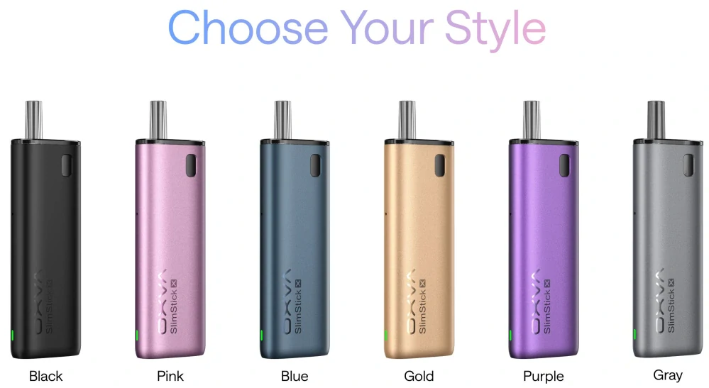 Oxva SlimStick X Pod Kit 1400 mAh Black
