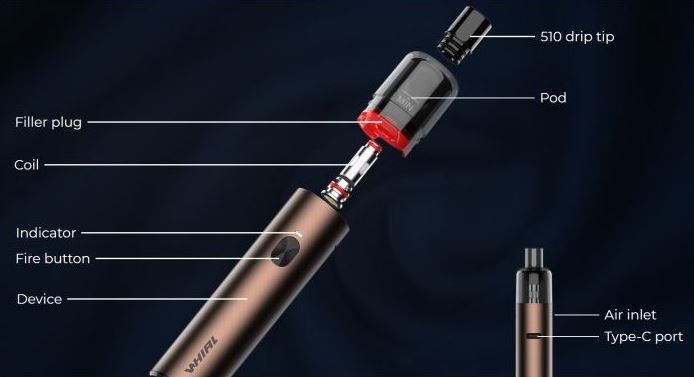 Uwell Whirl S2 Pod cartridge 3,5ml