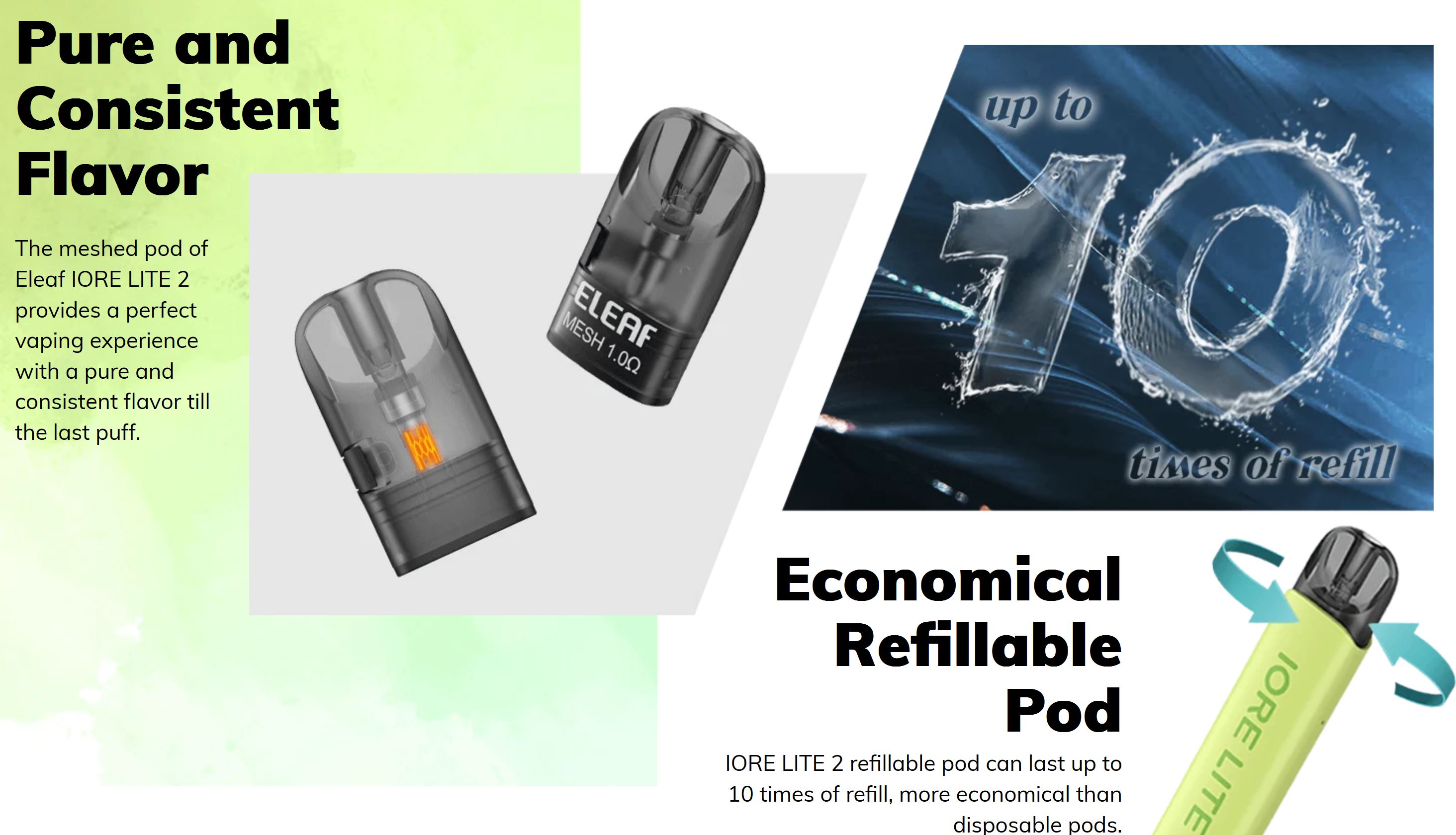 iSmoka-Eleaf IORE LITE 2 cartridge