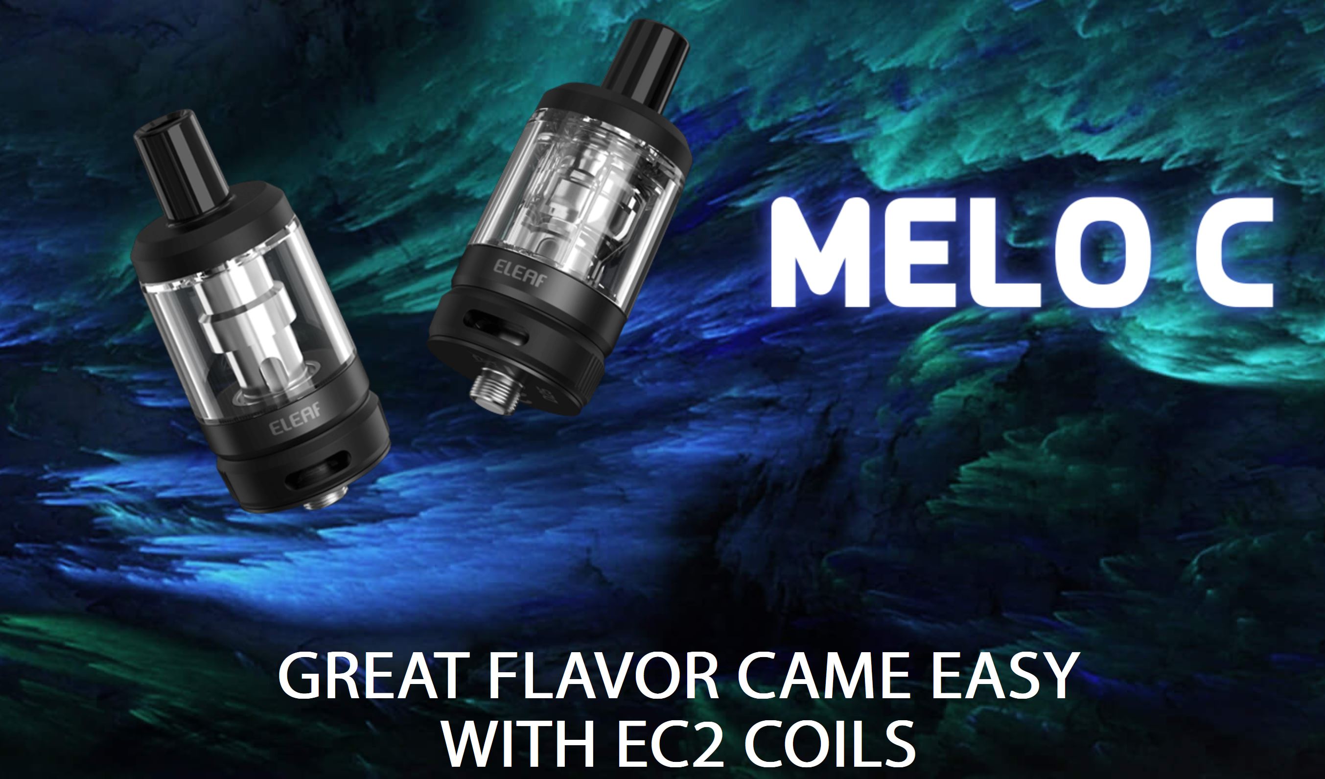 iSmoka-Eleaf Melo C clearomizer Black 5ml