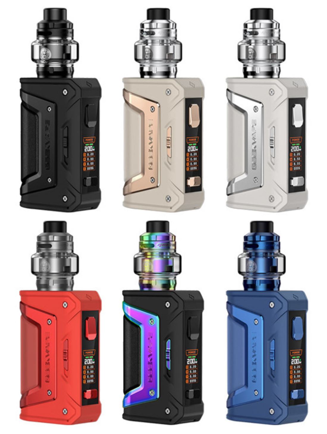 GeekVape L200 Classic Kit s Z Max Tank 200W Blue 0 mAh 1 ks