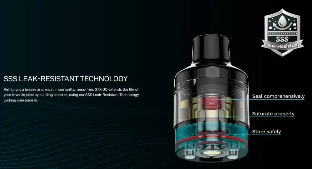 Vaporesso GTX POD 26 cartridge pro GTX GO 80 5ml