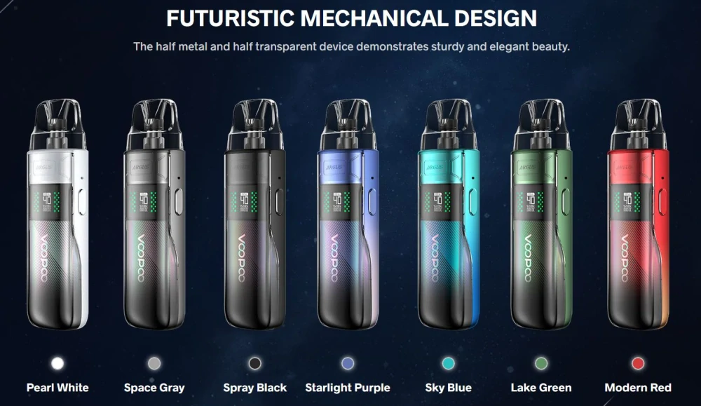 VooPoo Argus E40 1800 mAh Spray Black 1 ks
