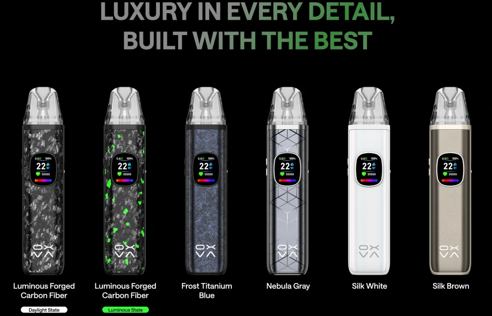 Oxva Xlim Pro 2 DNA Pod Kit 1300 mAh Frost Titanium Blue 1 ks