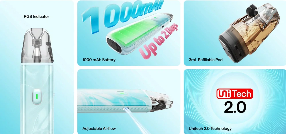 OXVA Xlim GO Lite 1000 mAh Brown