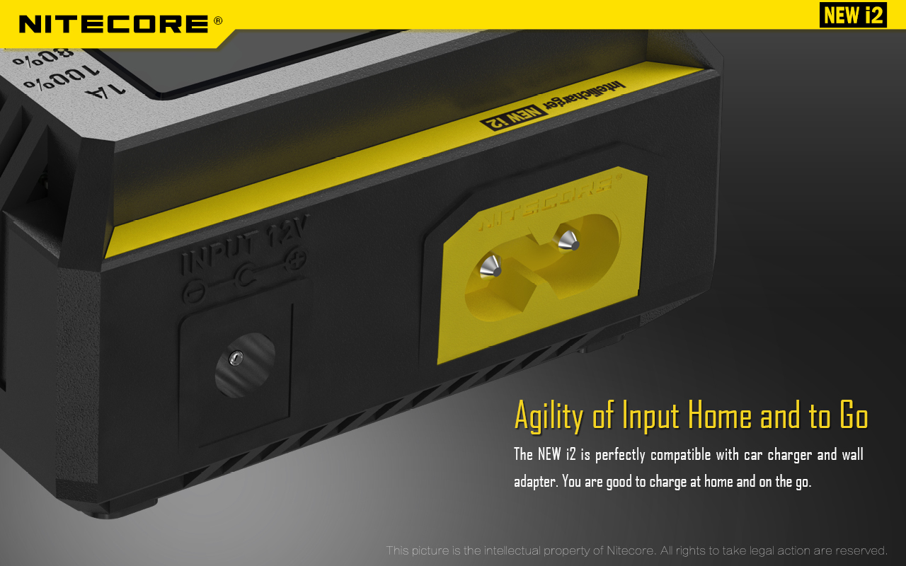 Nitecore Intellicharger i2 V2 multifunkční nabíječka baterií