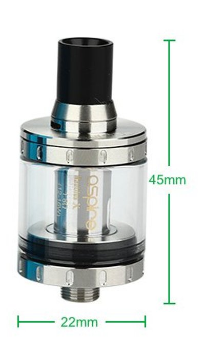 aSpire Nautilus X clearomizer černý 2ml