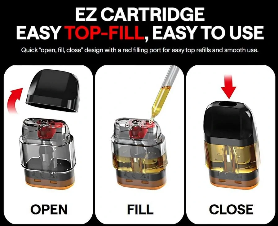 OXVA Xlim EZ Pod Top Fill cartridge 2ml 1,2 ohm