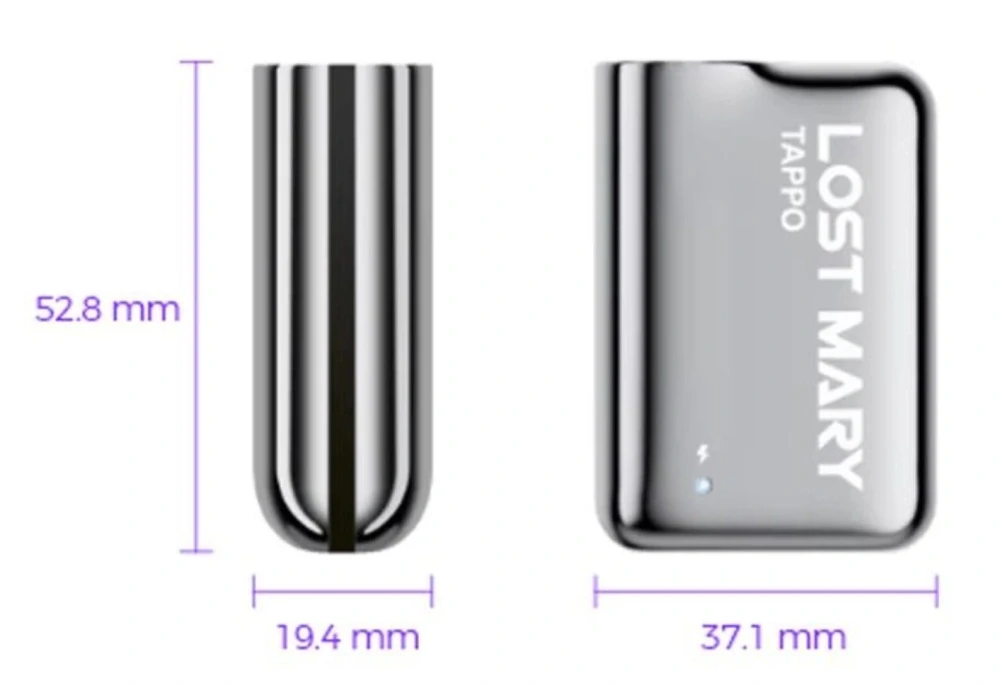 Elf Bar Lost Mary Tappo Air 750 mAh Black 1 ks