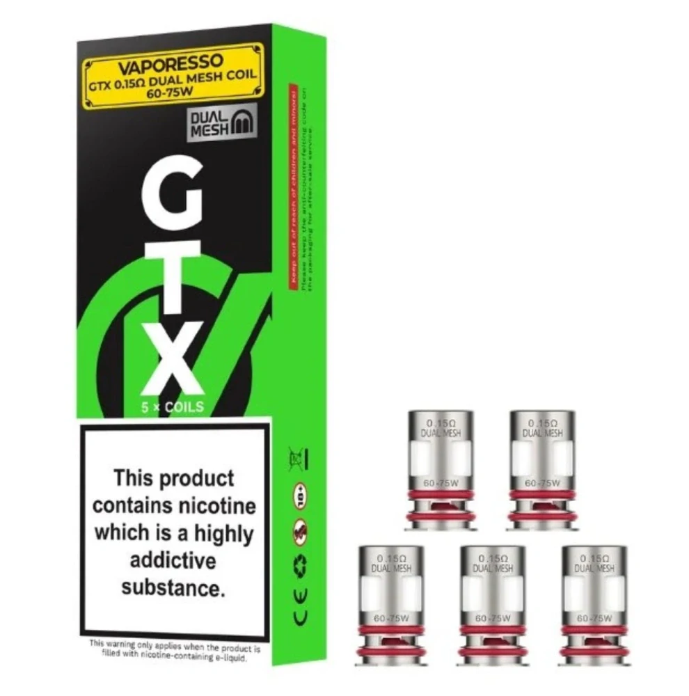 GTX Dual Mesh žhavící hlava 0,15 ohm