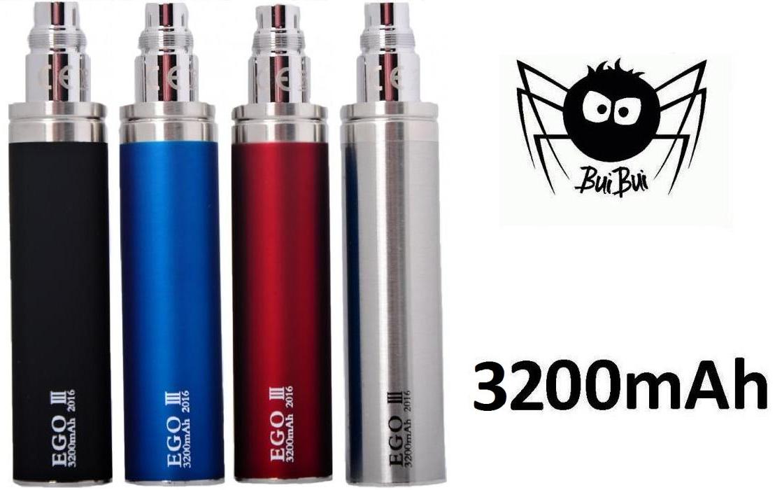 BuiBui GS eGo III baterie 3200mAh Black - Černá