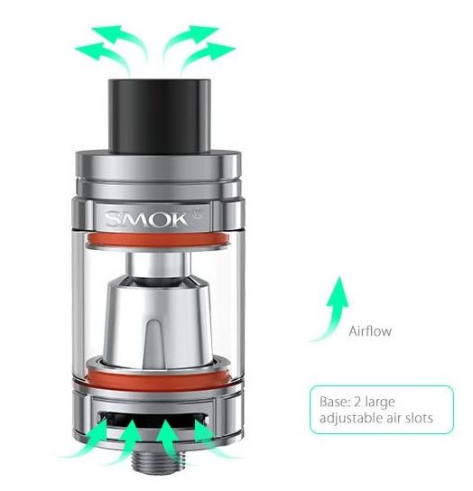 Smoktech TFV8 Baby clearomizer 7 Color - ze sady