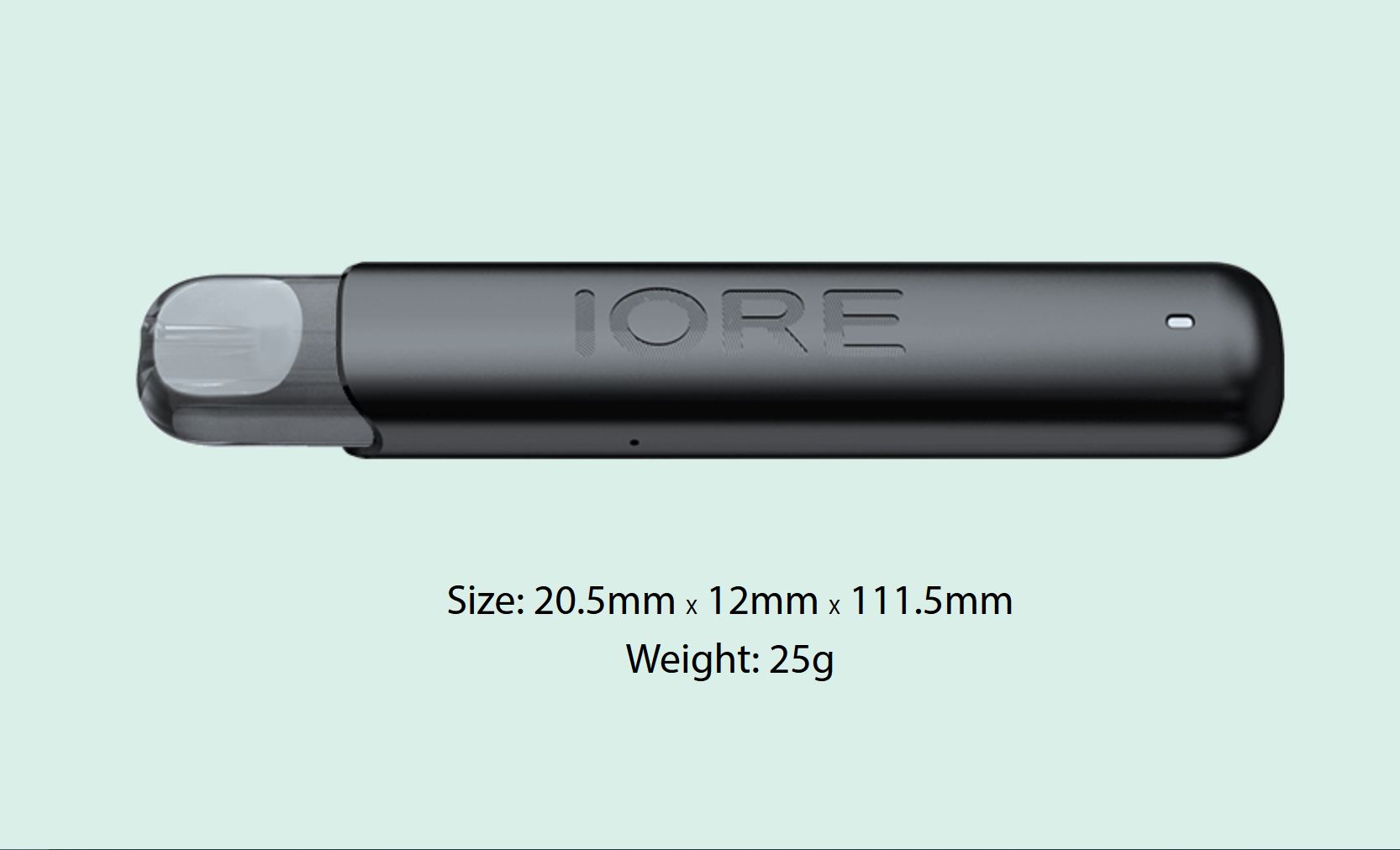 iSmoka Eleaf IORE LITE 350 mAh Black 1 ks