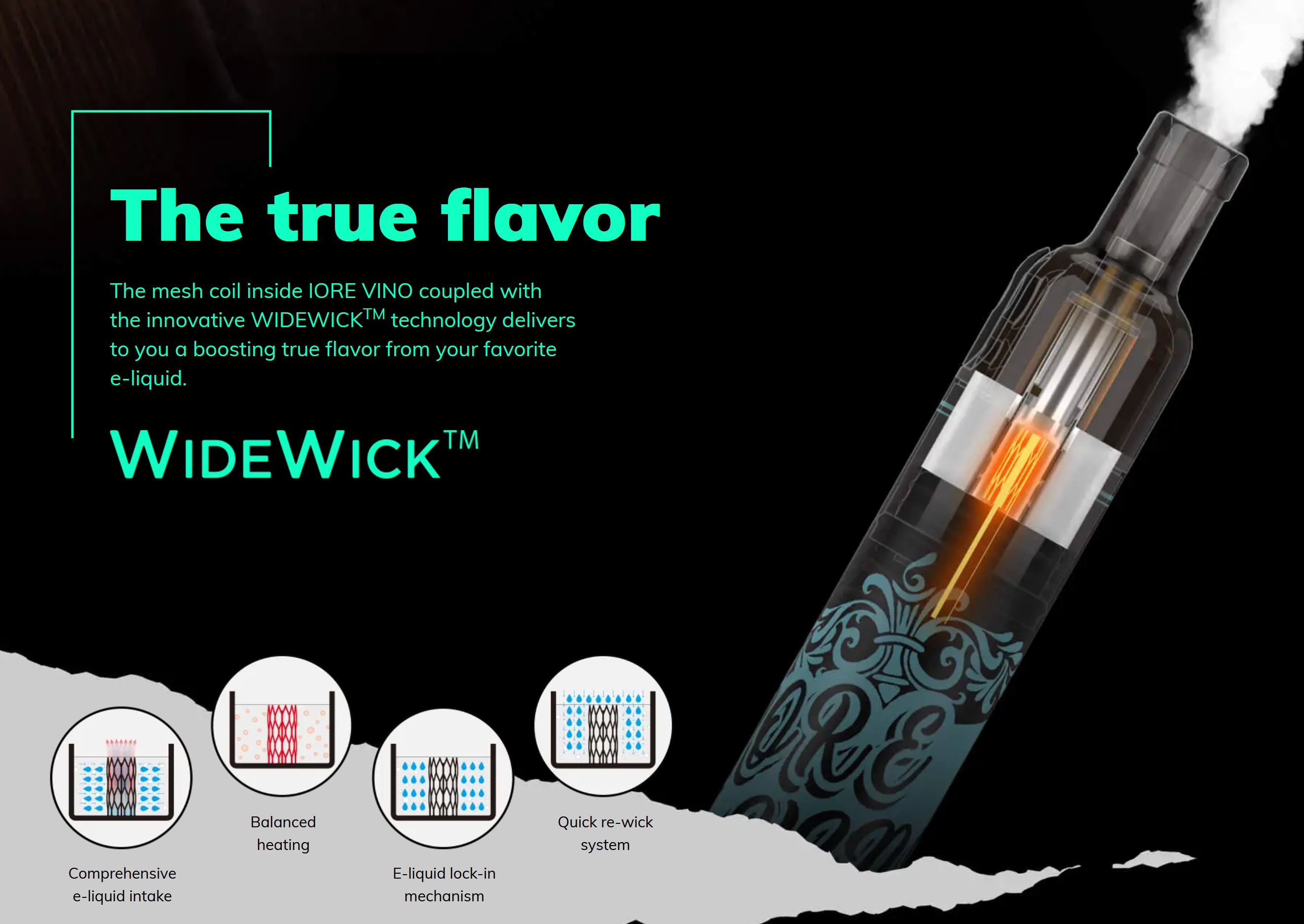 Eleaf Iore Vino Pod Kit 650 mAh Green 1 ks