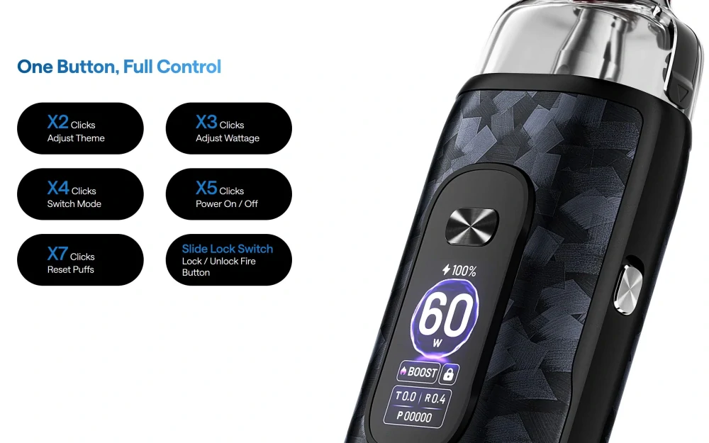 OXVA Vprime 2 Pod 3400 mAh Mirage Purple