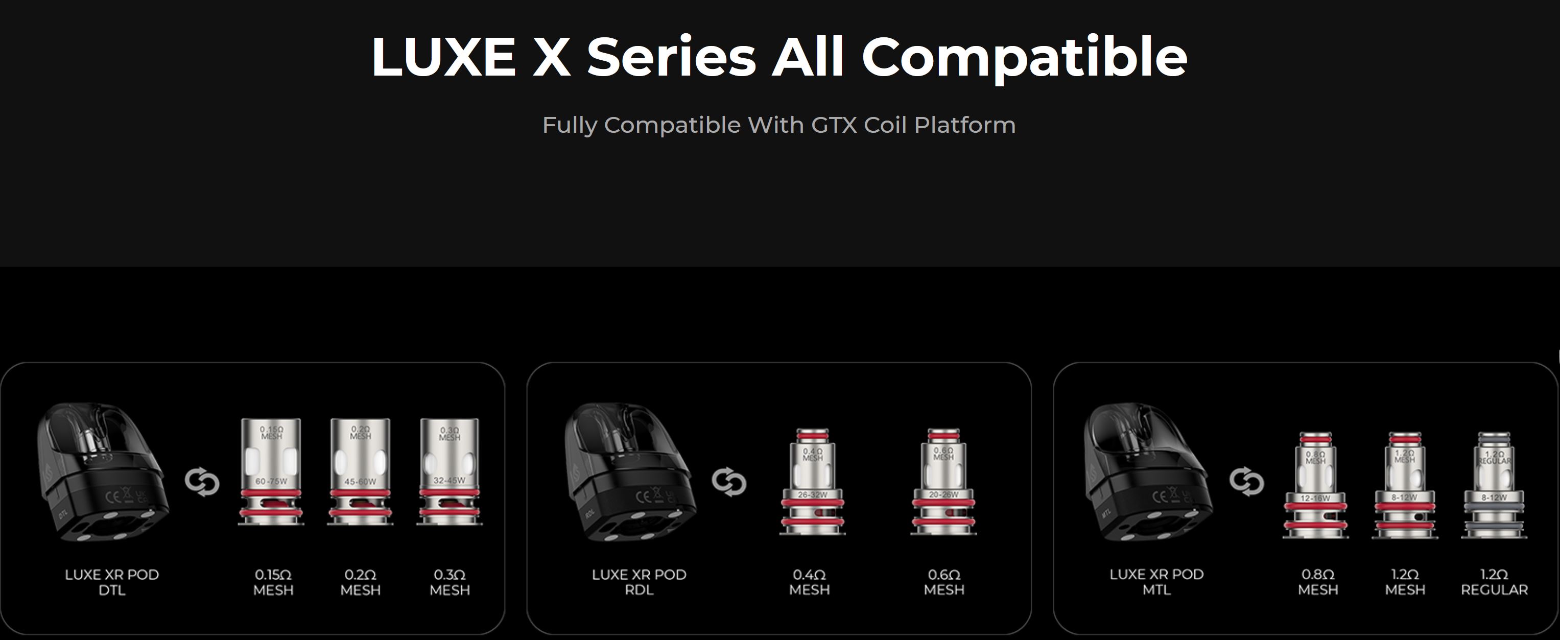 Vaporesso LUXE XR MAX Pod Kit 2800mAh Black 1 ks