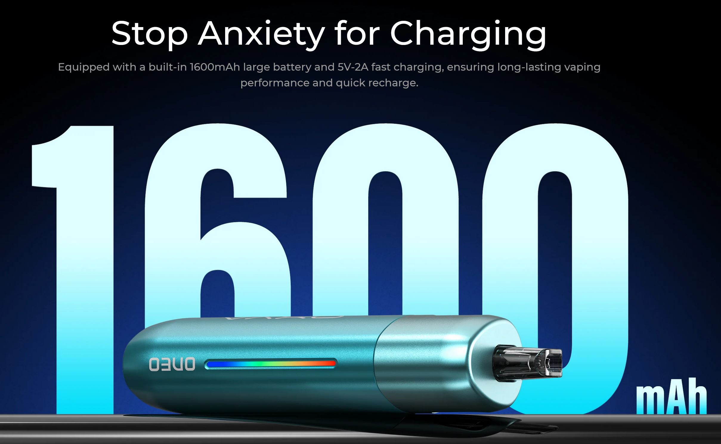 OXVA ONEO Pod 1600 mAh Ruby Red