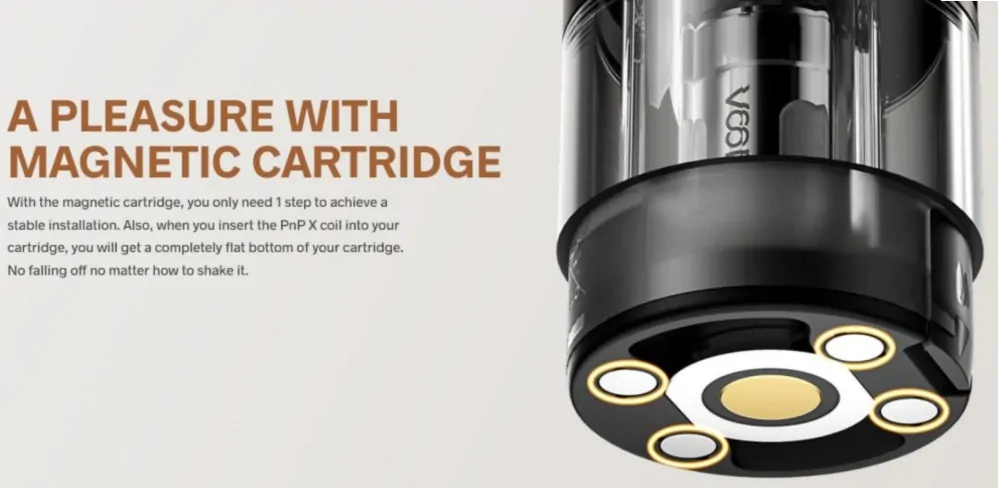 VooPoo PnP X DL cartridge 5ml Black 1 ks