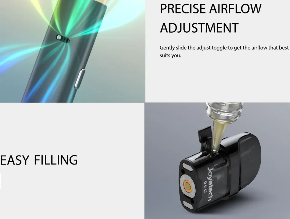 Joyetech Evio M PRO 1100 mAh s Evio Grip Gray 1 ks