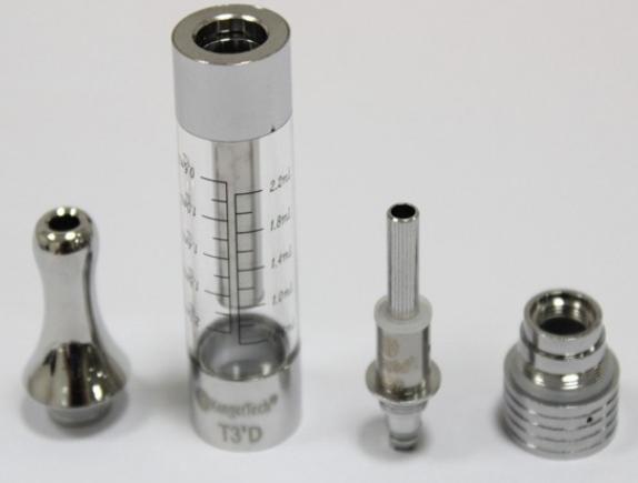 Kangertech T3D clearomizer 1,5ohm 2,2ml Čirý