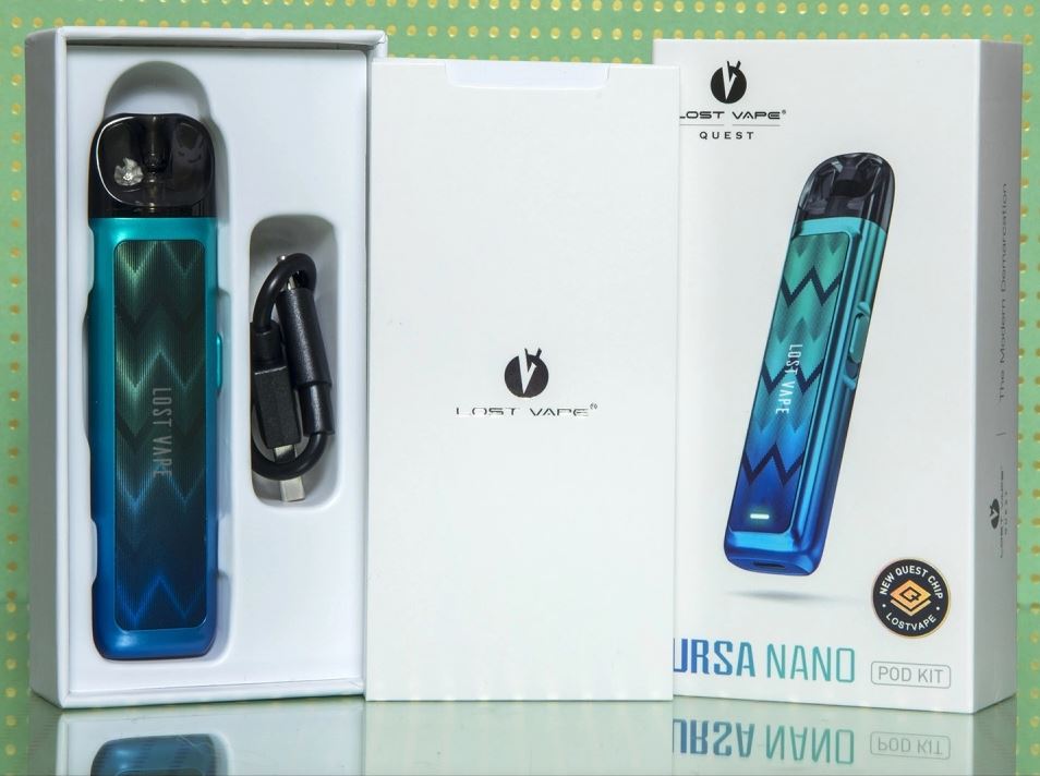 Lost Vape Ursa Nano Pod Kit 800 mAh Pacific Blue 1 ks