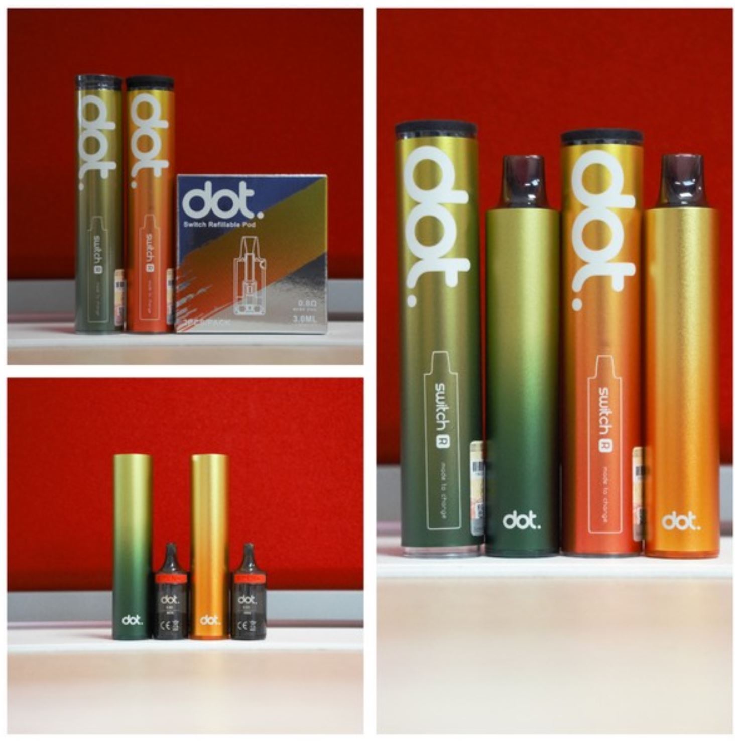 Dotmod Switch R Pod Kit 1000 mAh Desert Sunset 1 ks